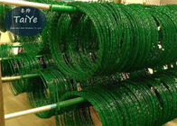 Πράσινο πλαστικό ντυμένο PVC ξυραφιών καλωδίων BTO22 καλώδιο ξυραφιών φυλακών τύπων υψηλό εκτατό