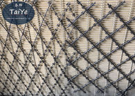 304 ενωμένη στενά ανοξείδωτο ξυραφιών καλωδίων περίφραξη φυλακών αναρρίχησης πλέγματος αντι