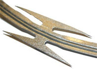 Ενιαίο γαλβανισμένο τύπος ξυράφι ξυραφιών οδοντωτό - υλικά μακρά ζωή χαλύβδινων συρμάτων καλωδίων