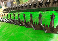 Κορυφές των ακίδων ασφάλειας μετάλλων Cobra φρακτών που ολοκληρώνουν την ακίδα 11cm ξυραφιών σχέδιο
